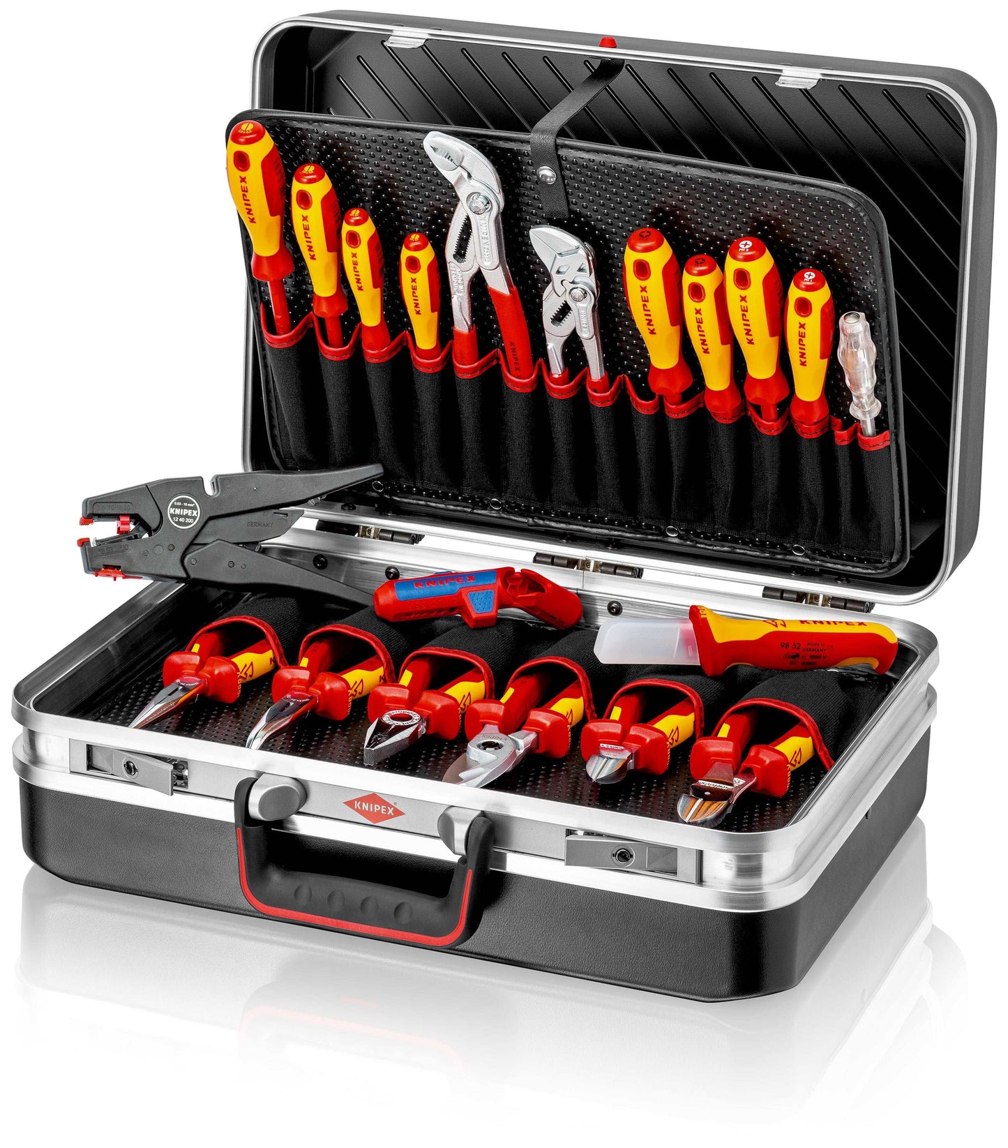 KNIPEX 00 21 20 Maleta de herramientas Electro Vision24 20 pzs