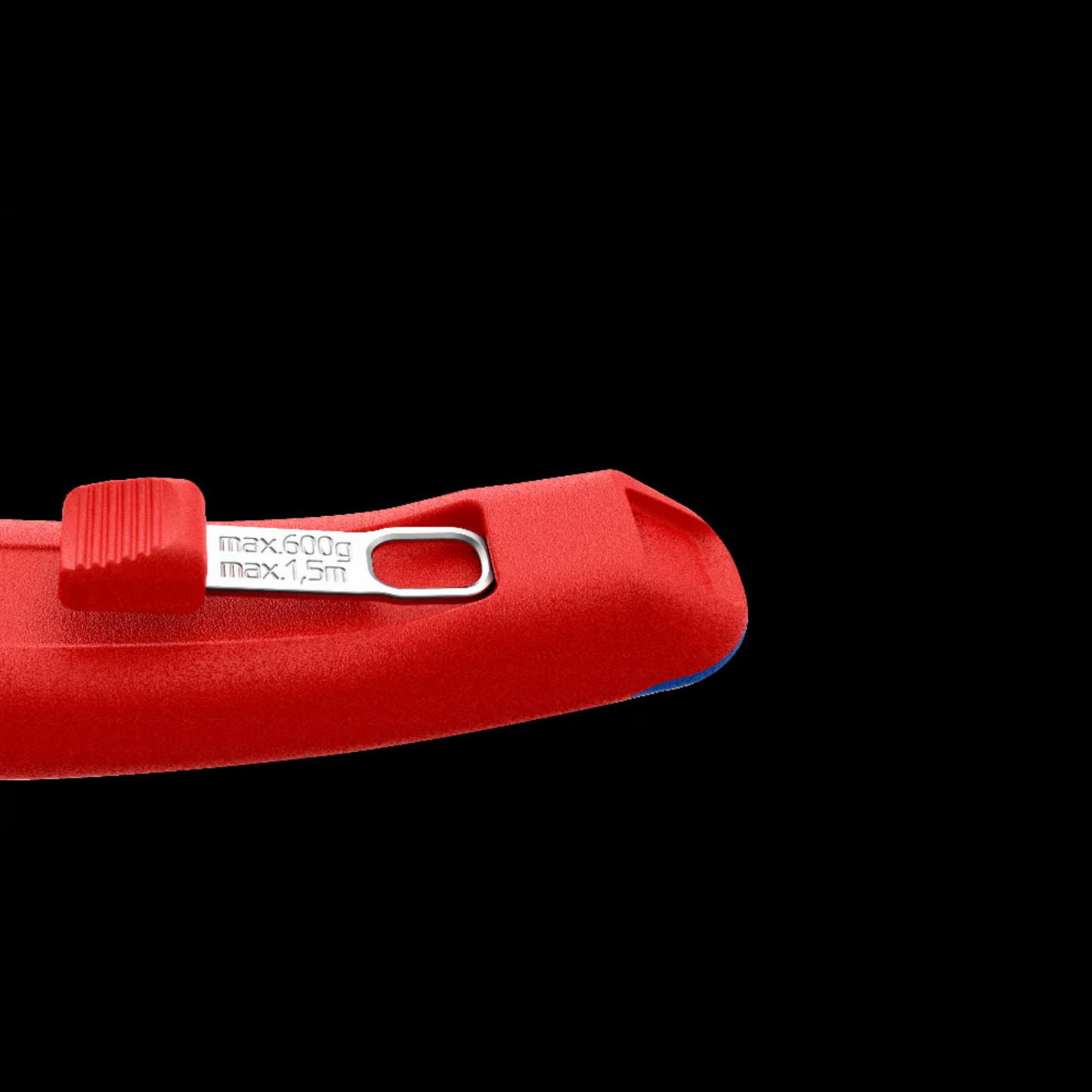 KNIPEX 00 63 06 TCR Kit de clips para sujeción de herramientas + clips clasificados por colores rojos (3 piezas de cada uno)
