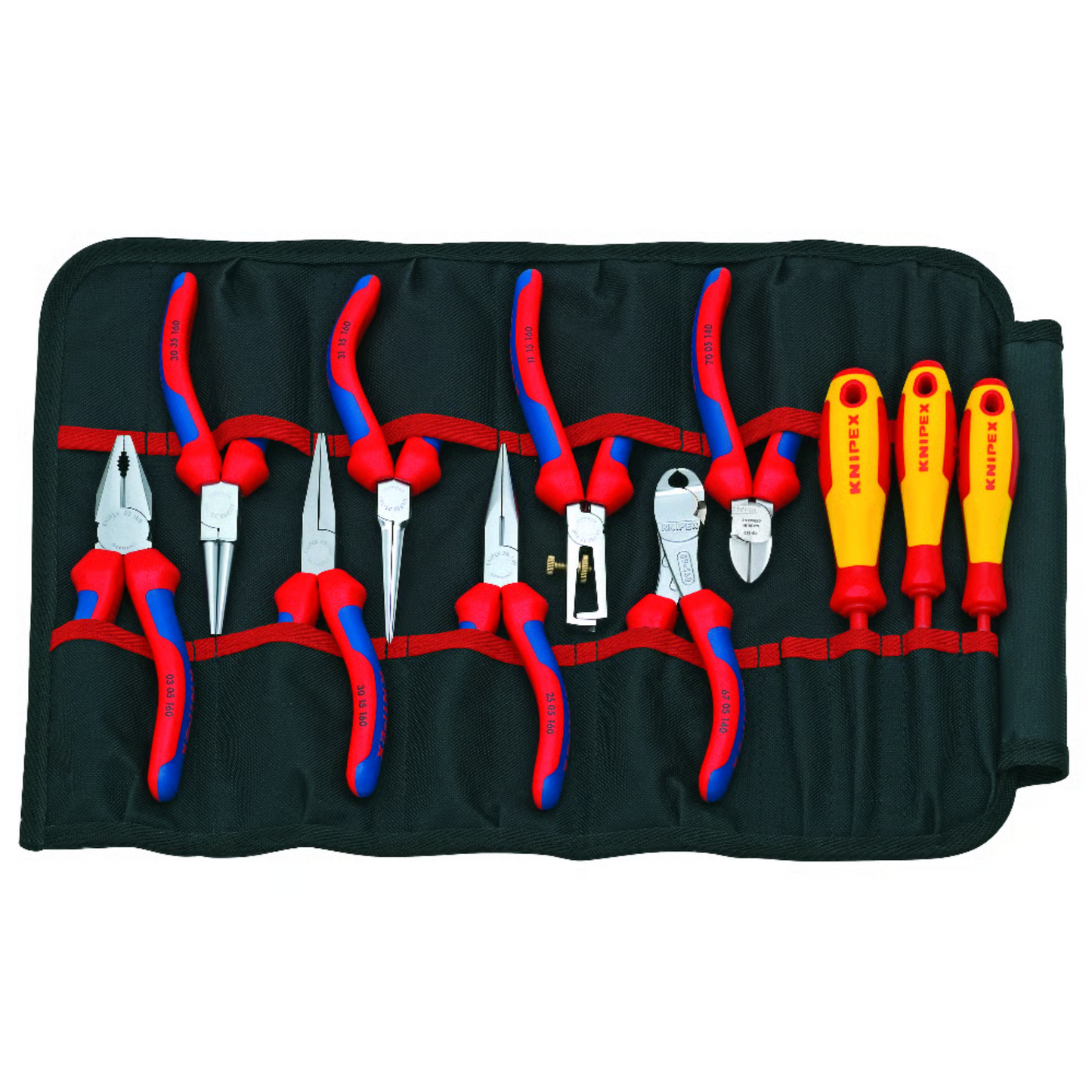 KNIPEX 00 19 41 LE Funda porta-herramientas vacía 13 bolsas 450 mm