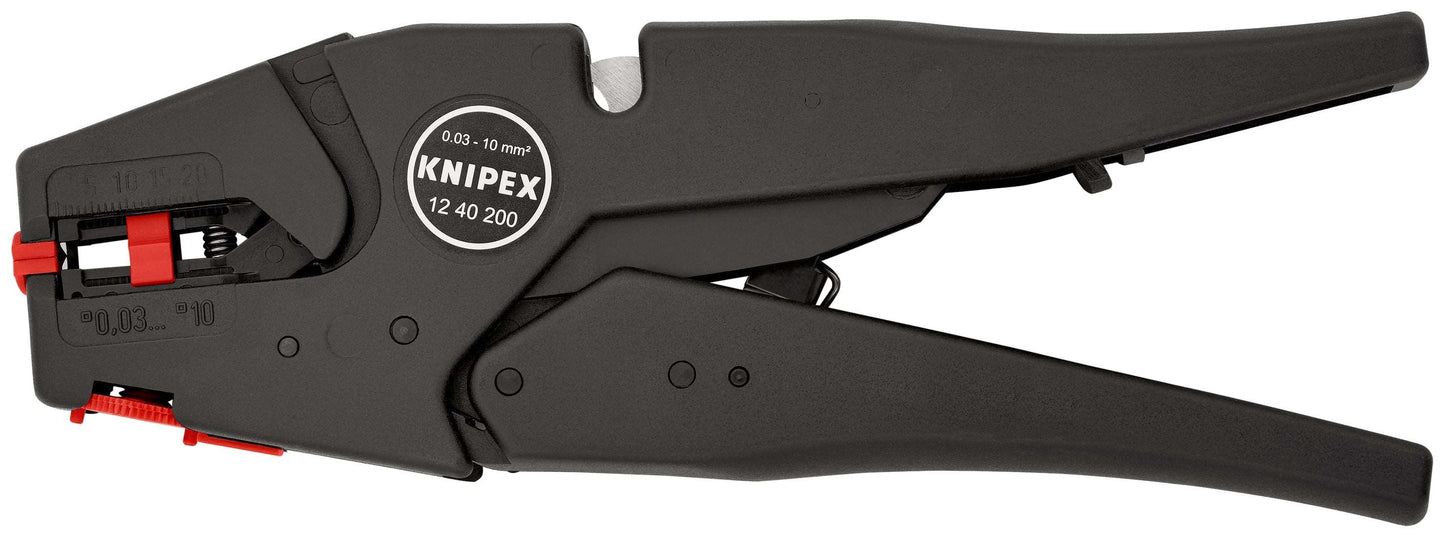 KNIPEX 12 40 200 Pelacables autoajustable 200 mm