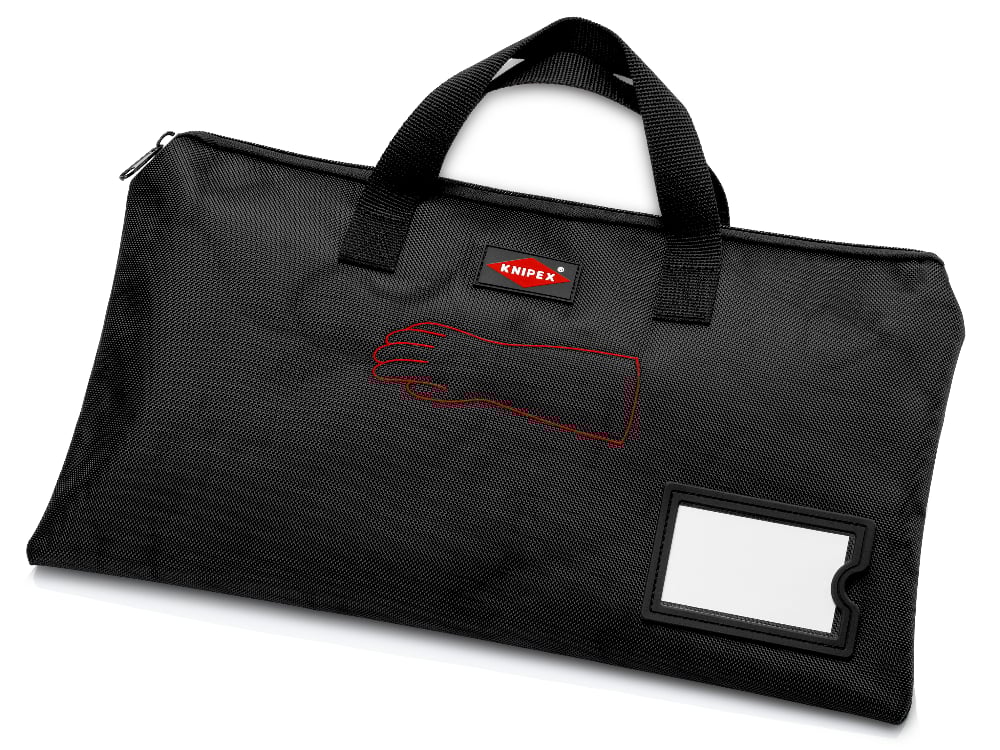 KNIPEX 98 65 00 LE Bolsa protectora para guantes aislantes 470 mm