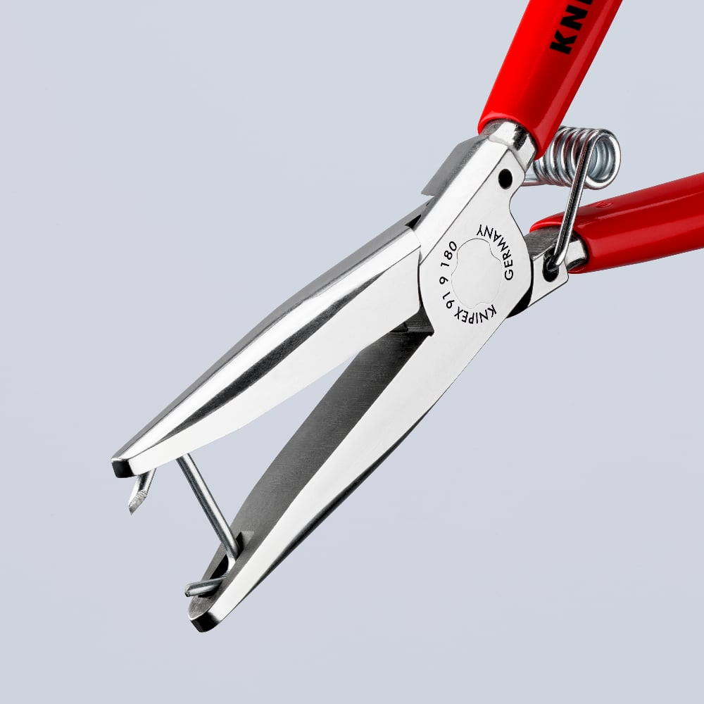 KNIPEX 91 91 180 Pinzas para grapas de tapicería 180 mm