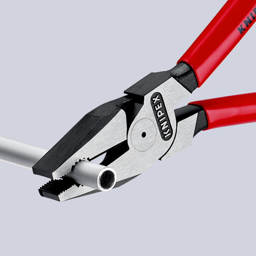 KNIPEX 02 01 180 SB Pinza universal de alta palanca 180 mm (7.25″)