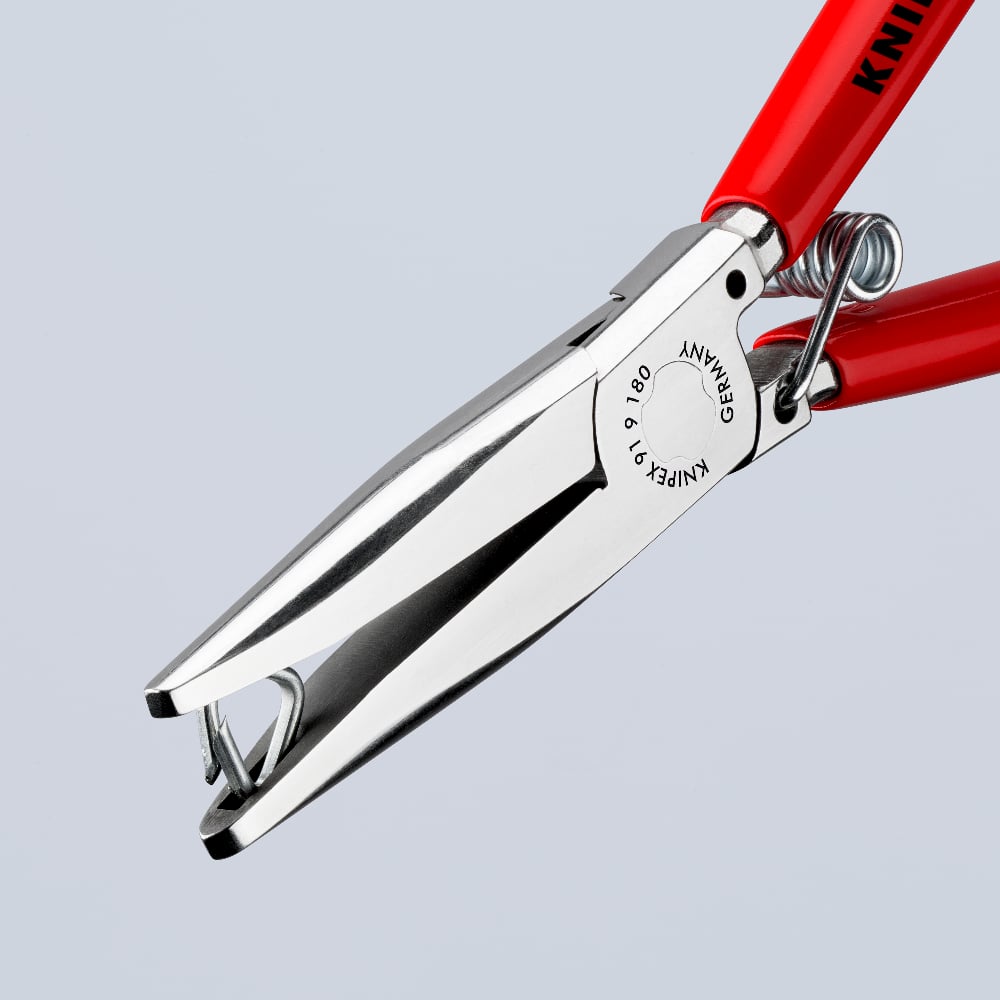 KNIPEX 91 91 180 Pinzas para grapas de tapicería 180 mm