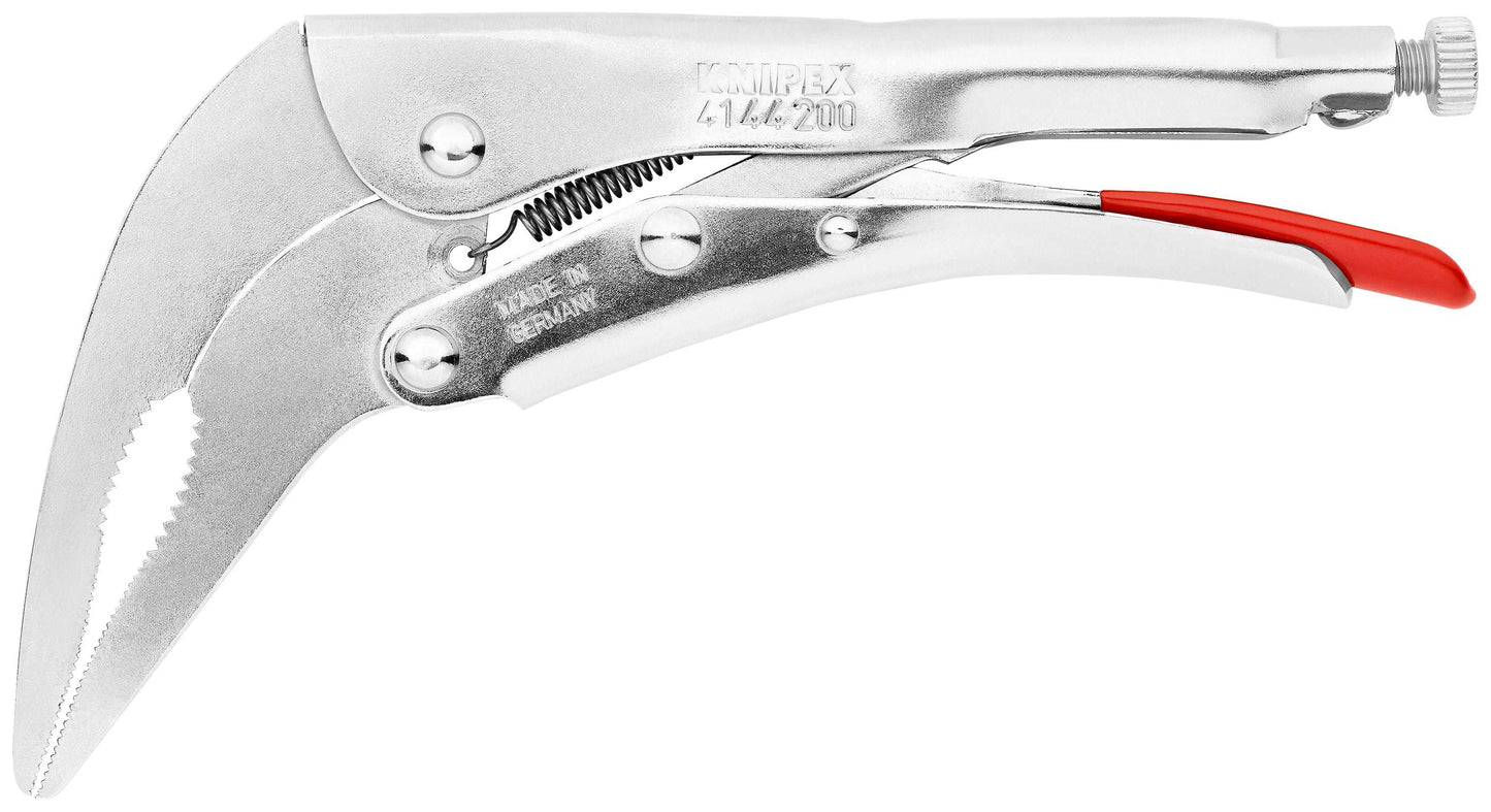 KNIPEX 41 44 200 Pinzas de presión de boca larga 200 mm