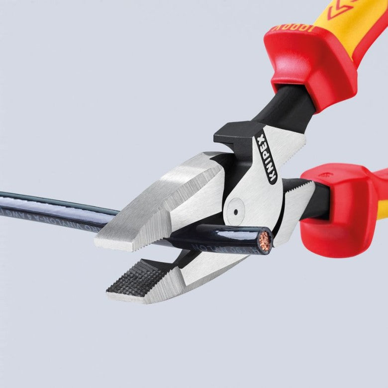 KNIPEX 09 08 240 US Pinza aislada universal de electricista mod. americano 240 mm (9 1/2″)