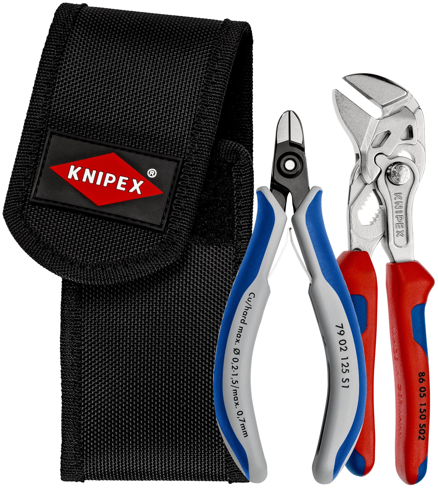KNIPEX 00 19 72 V01 Juego de alicates para corte de bridas de cable