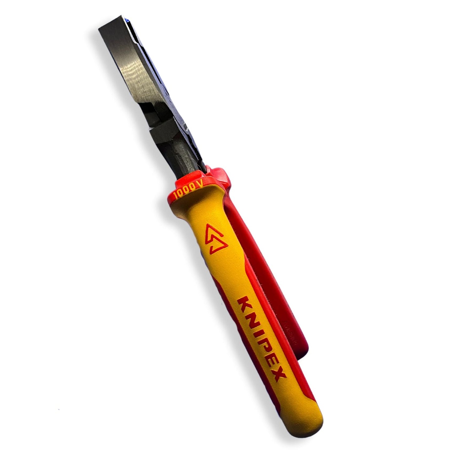 KNIPEX 09 18 240 US Pinza aislada de electricista mod. americano con mangos ergonómicos 1000V pavonada 240 mm (9.5″)