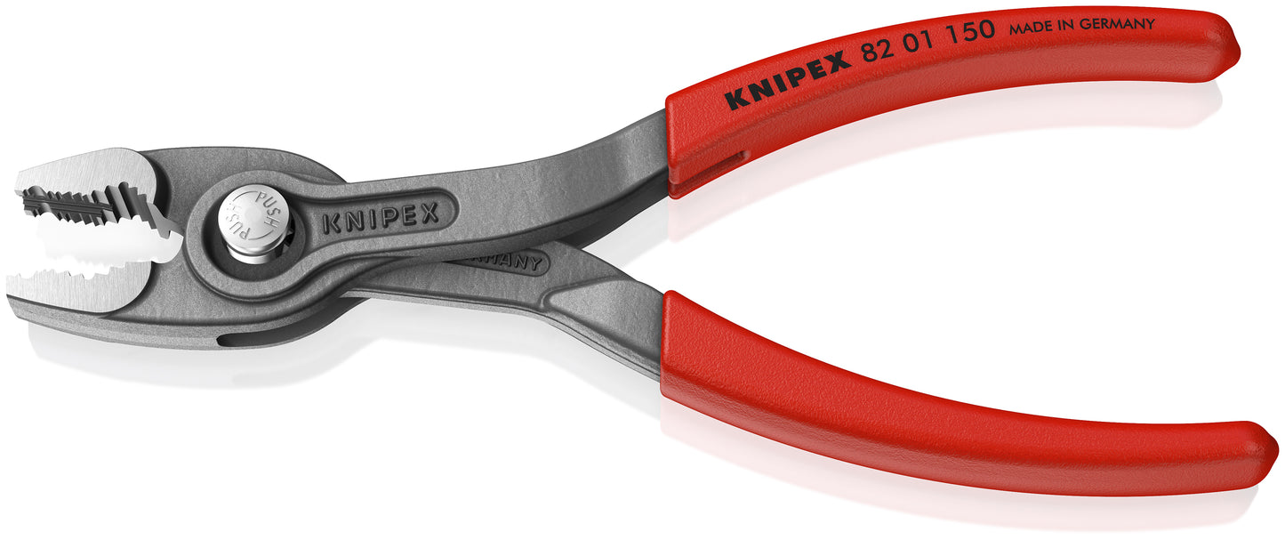 KNIPEX 82 01 150 SB TwinGrip® Pinza de presión frontal 150 mm