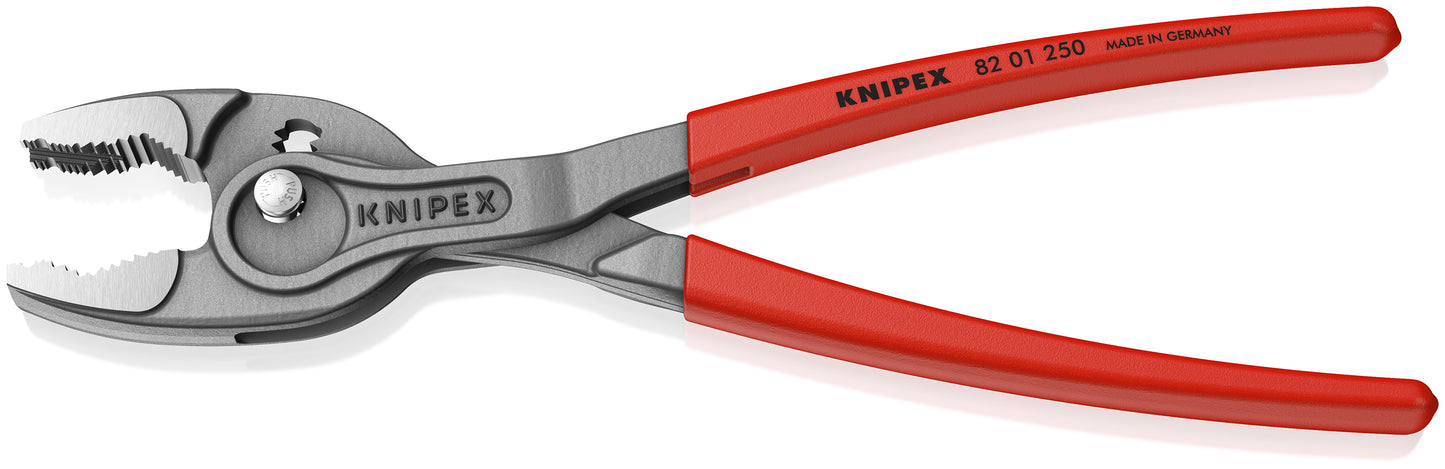 KNIPEX 82 01 250 TwinGrip® Pinza de presión frontal 250 mm
