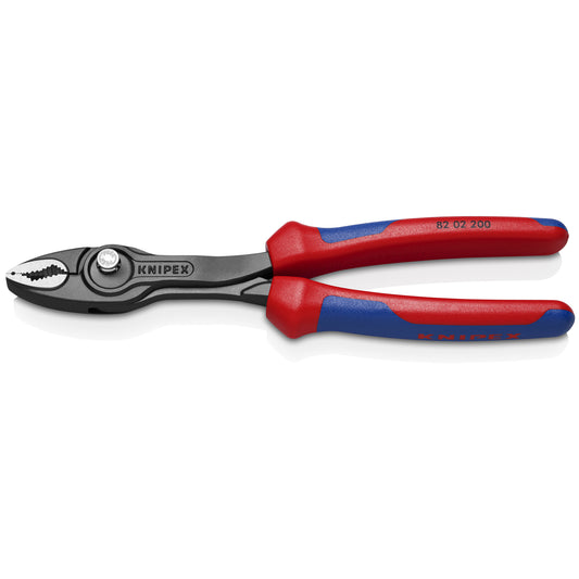 KNIPEX 82 02 200 Pinza de agarre frontal y lateral TwinGrip 200 mm (8")