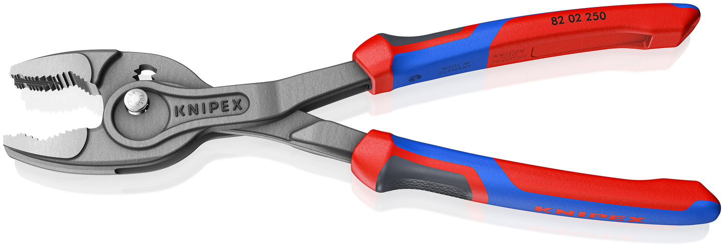 KNIPEX 82 02 250 TwinGrip® Pinza de presión frontal 250 mm