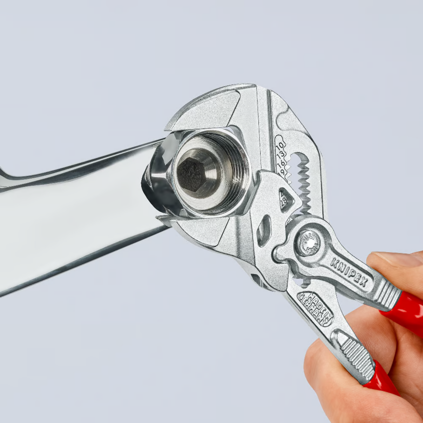 KNIPEX 86 03 180 Pinza de extensión y llave en una sola herramienta 180 mm (7 1/4")