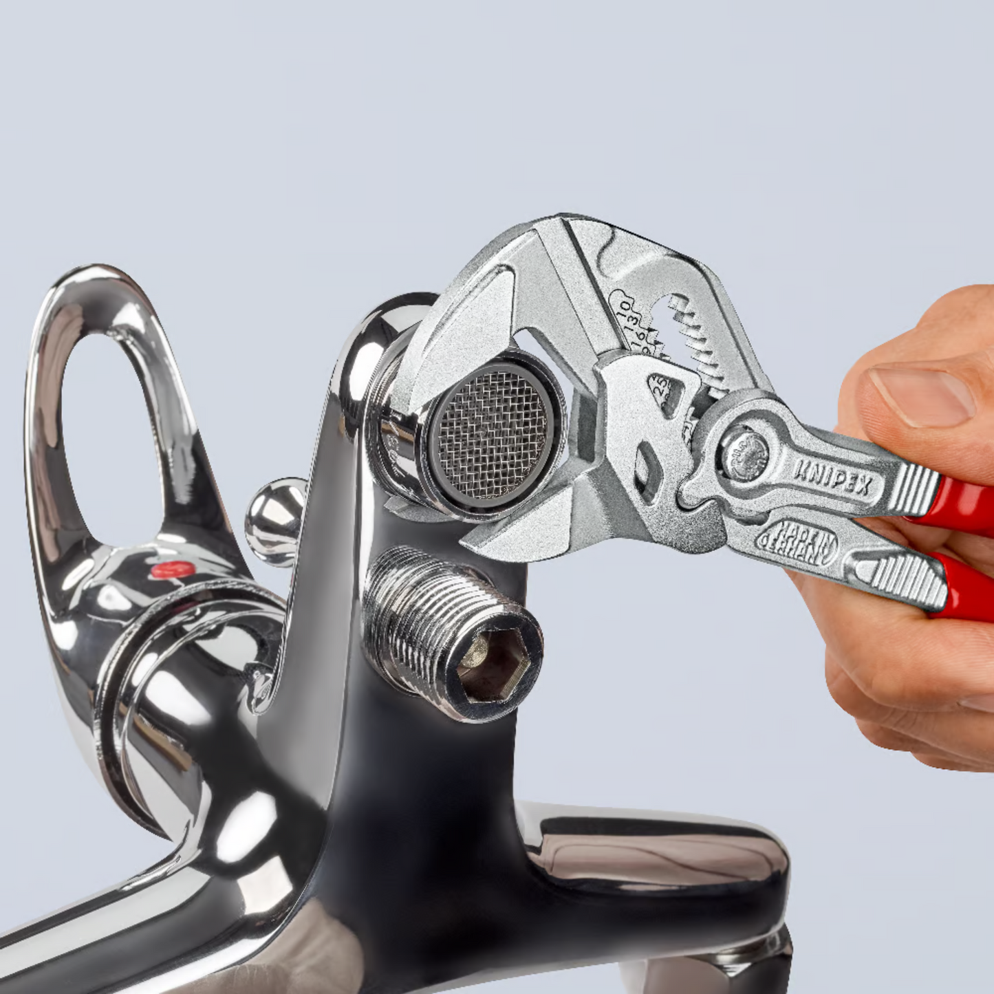 KNIPEX 86 03 180 Pinza de extensión y llave en una sola herramienta 180 mm (7 1/4")