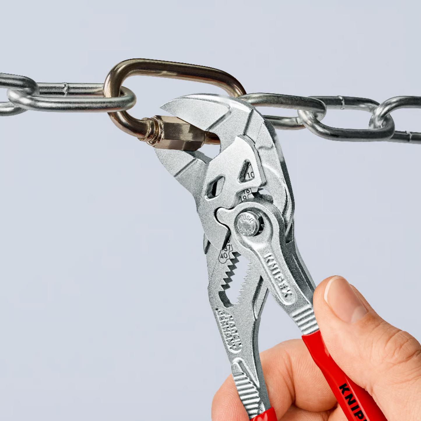 KNIPEX 86 03 180 Pinza de extensión y llave en una sola herramienta 180 mm (7 1/4")