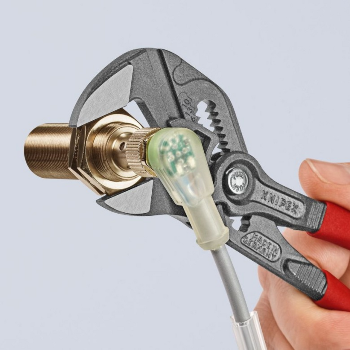 KNIPEX 86 01 180 SB Pinza de extensión y llave en una sola herramienta 180 mm (7 1/4″)