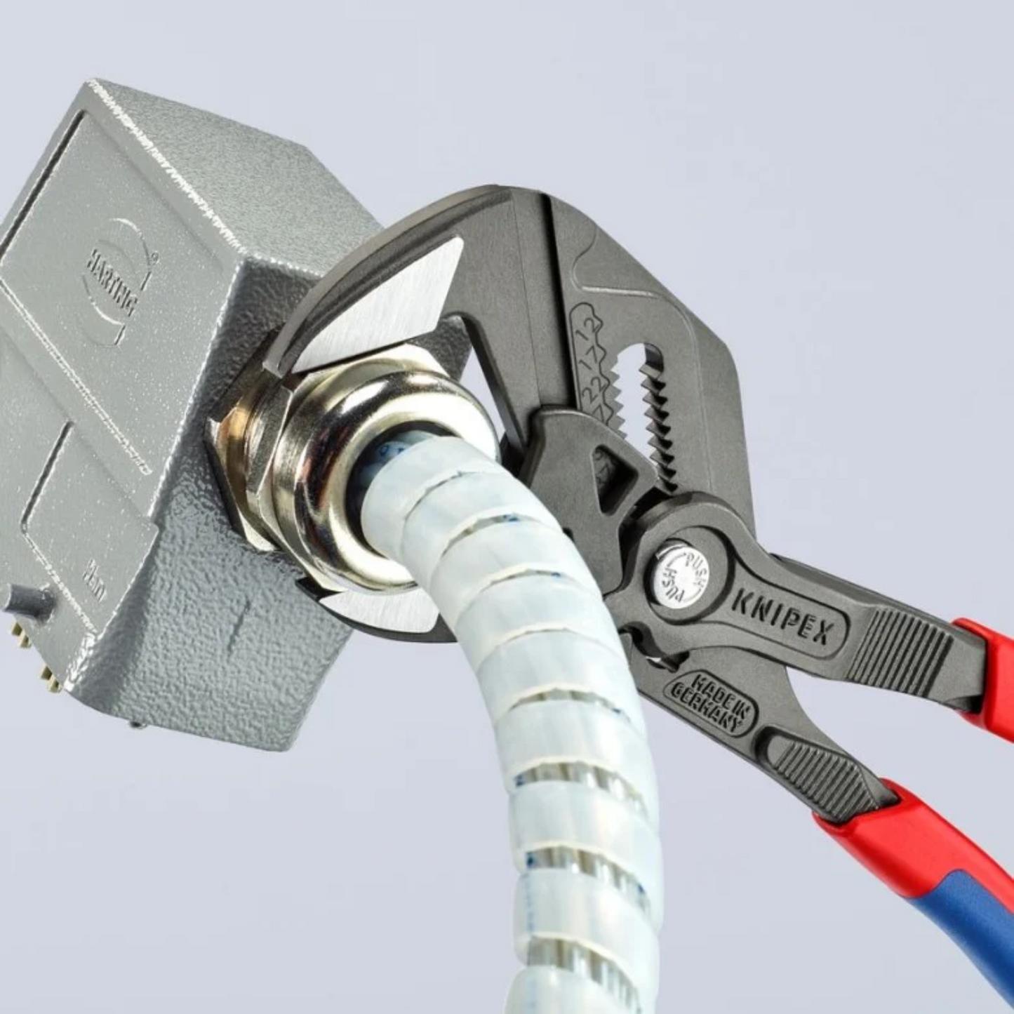 KNIPEX 86 02 250 SB Pinza de extensión y llave en una sola herramienta 250 mm (10″)