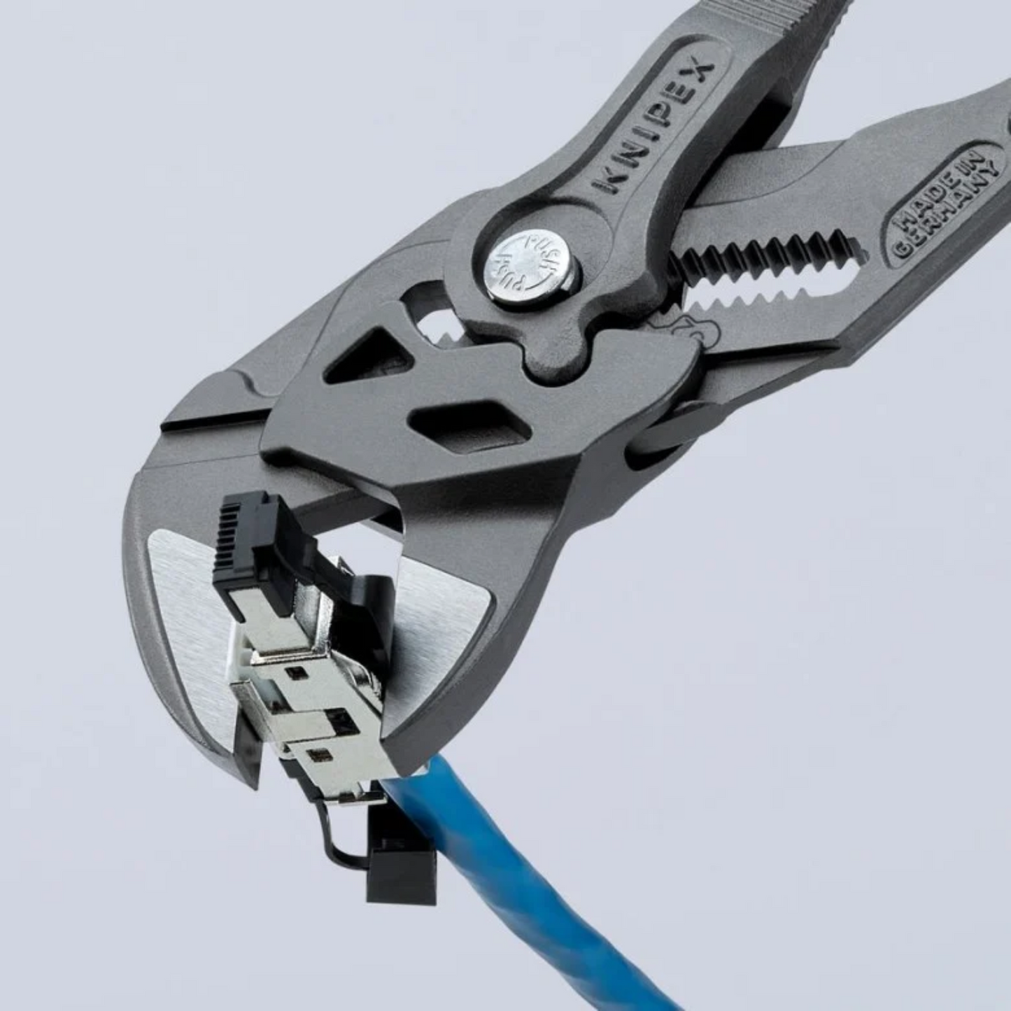 KNIPEX 86 02 250 SB Pinza de extensión y llave en una sola herramienta 250 mm (10″)