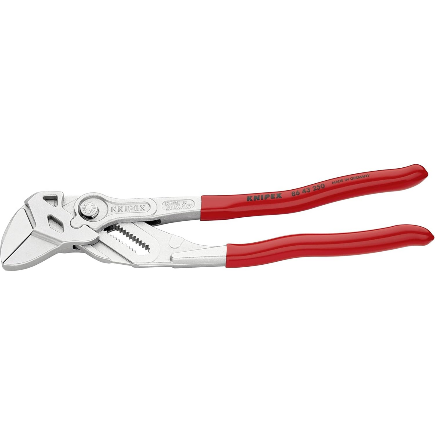 KNIPEX 86 43 250 Pinza de extensión y llave en una sola herramienta mangos en ángulo de 15º 250 mm (10″)
