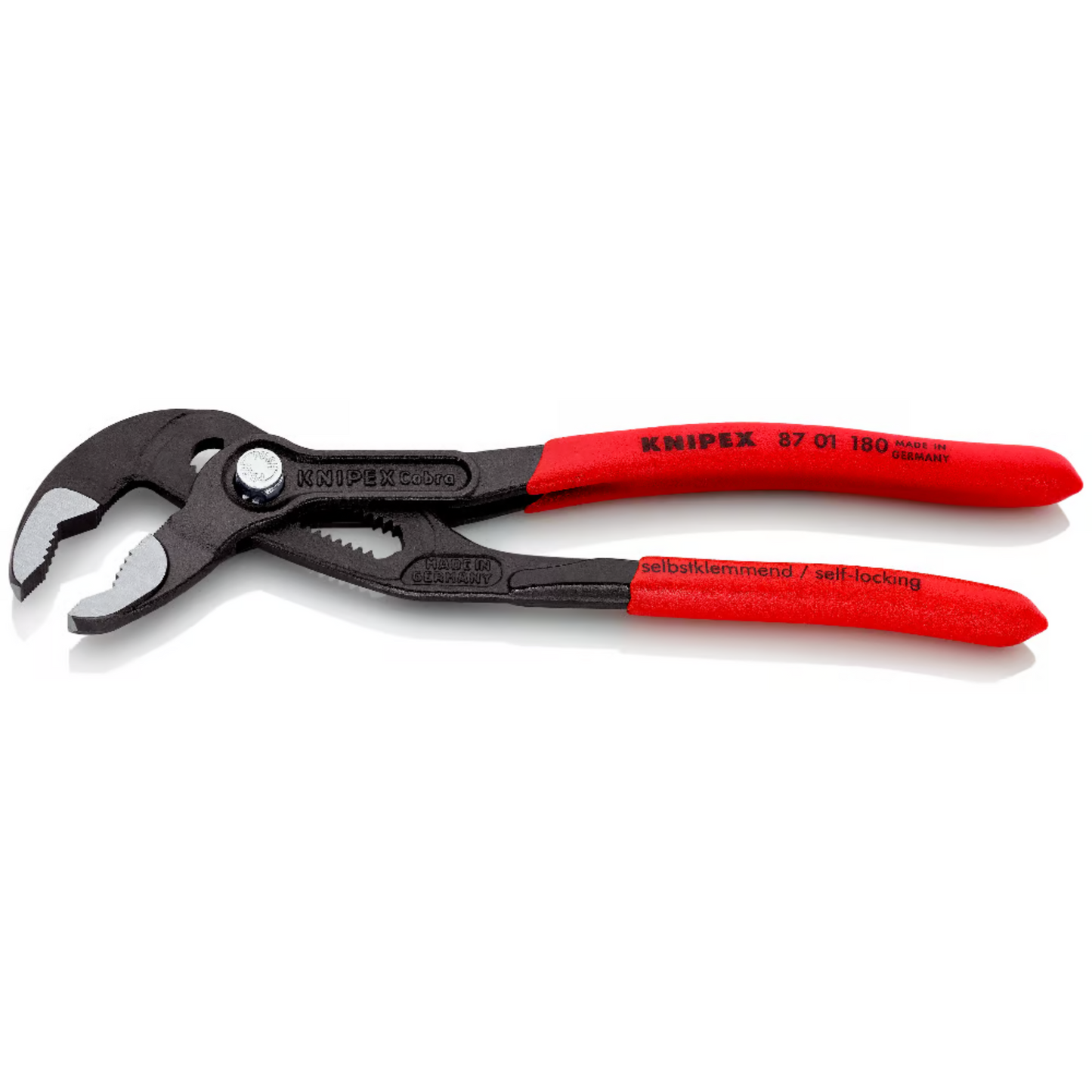 KNIPEX 87 01 180 Pinza de extensión pico de loro Cobra 180 mm (7 1/4″)