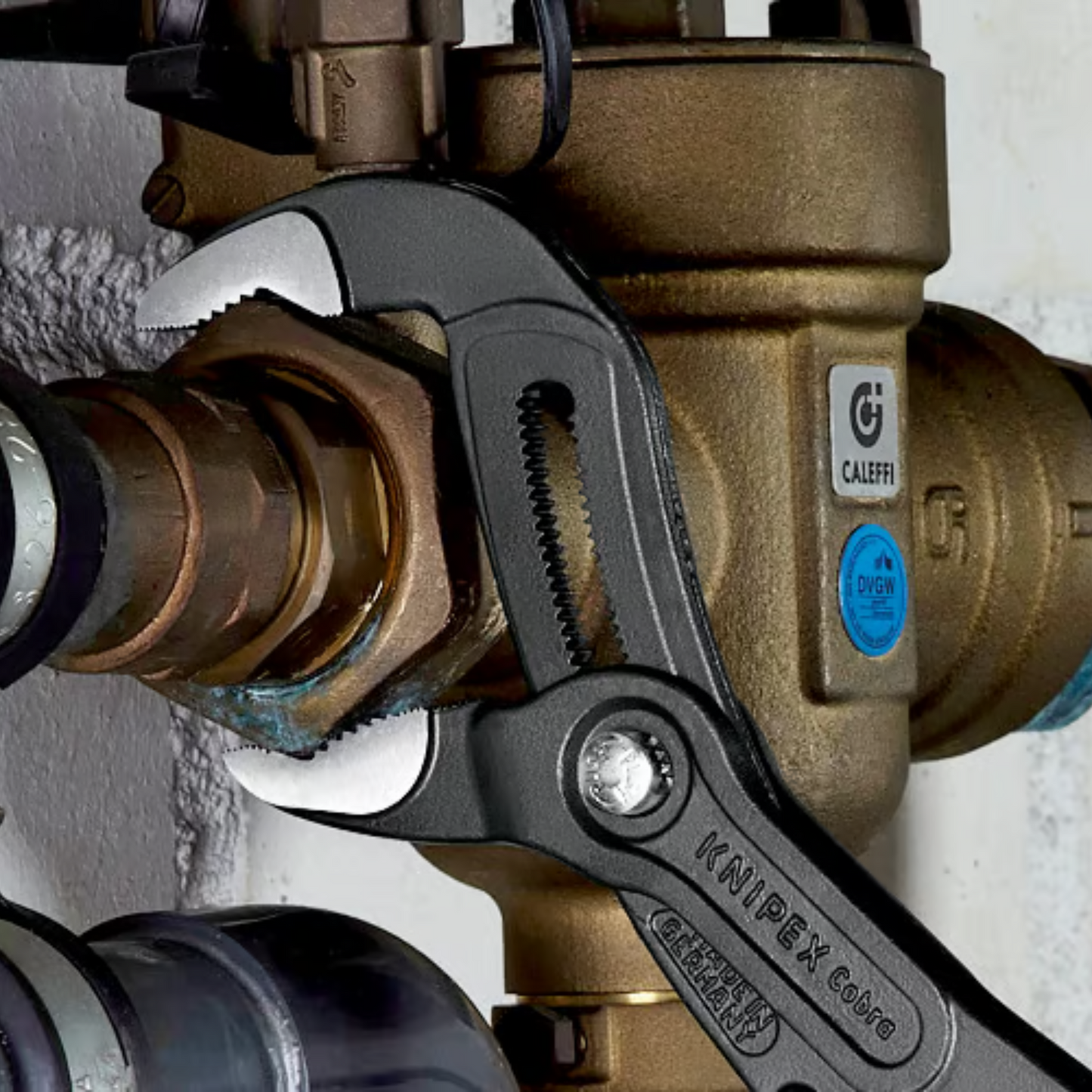 KNIPEX 87 01 300 SB Pinza de extensión pico de loro Cobra 300 mm (12″)