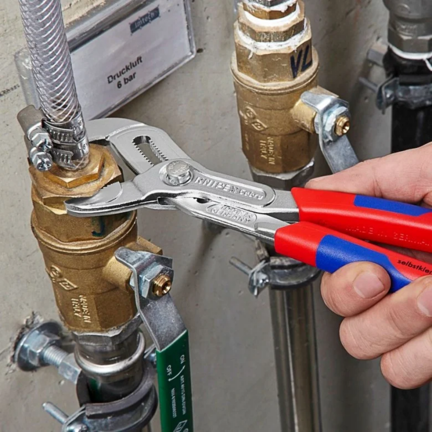 KNIPEX 87 05 250 Pinza de extensión pico de loro Cobra 250 mm (10″)