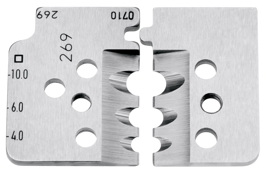 KNIPEX 12 19 12 Repuesto 1 juego de cuchillas de recambio para pinza modelo 12 12 12