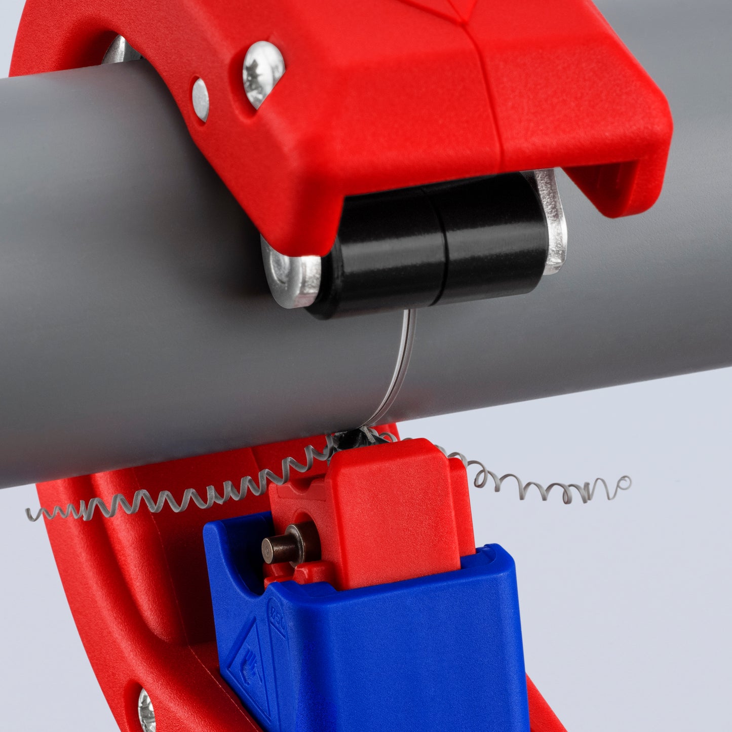KNIPEX 90 23 02 BK DPT50 Cortatubos para tubos de plástico de paredes gruesas 202 mm