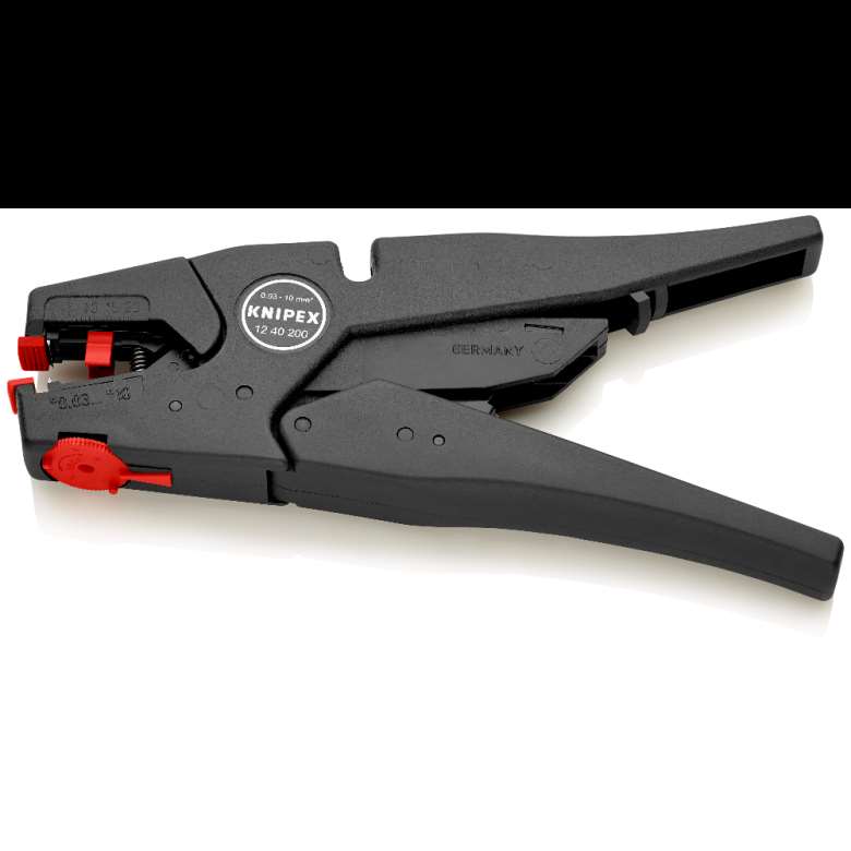 KNIPEX 12 40 200 Pelacables autoajustable 200 mm