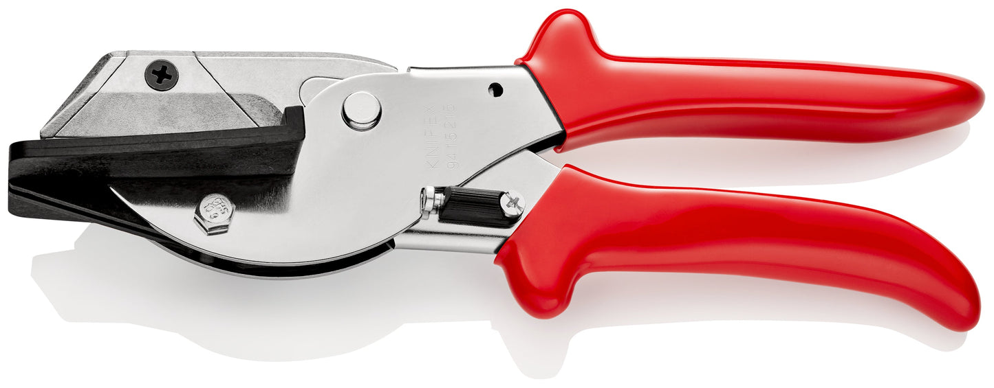 KNIPEX 94 15 215 Cortador Para cable de cinta con mangos de plástico cromado 215 mm