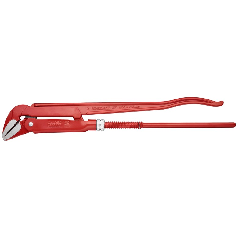 KNIPEX 83 20 020 Llave stillson sueca de 45° para tubos 570 mm (22.5")