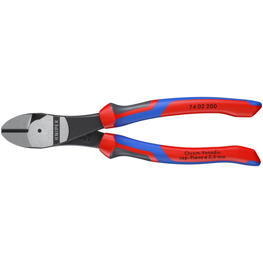 KNIPEX 74 02 200 SB Pinzas de corte diagonal 200 mm