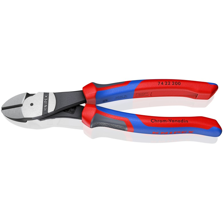 KNIPEX 74 22 200 Pinzas de corte diagonal 200 mm