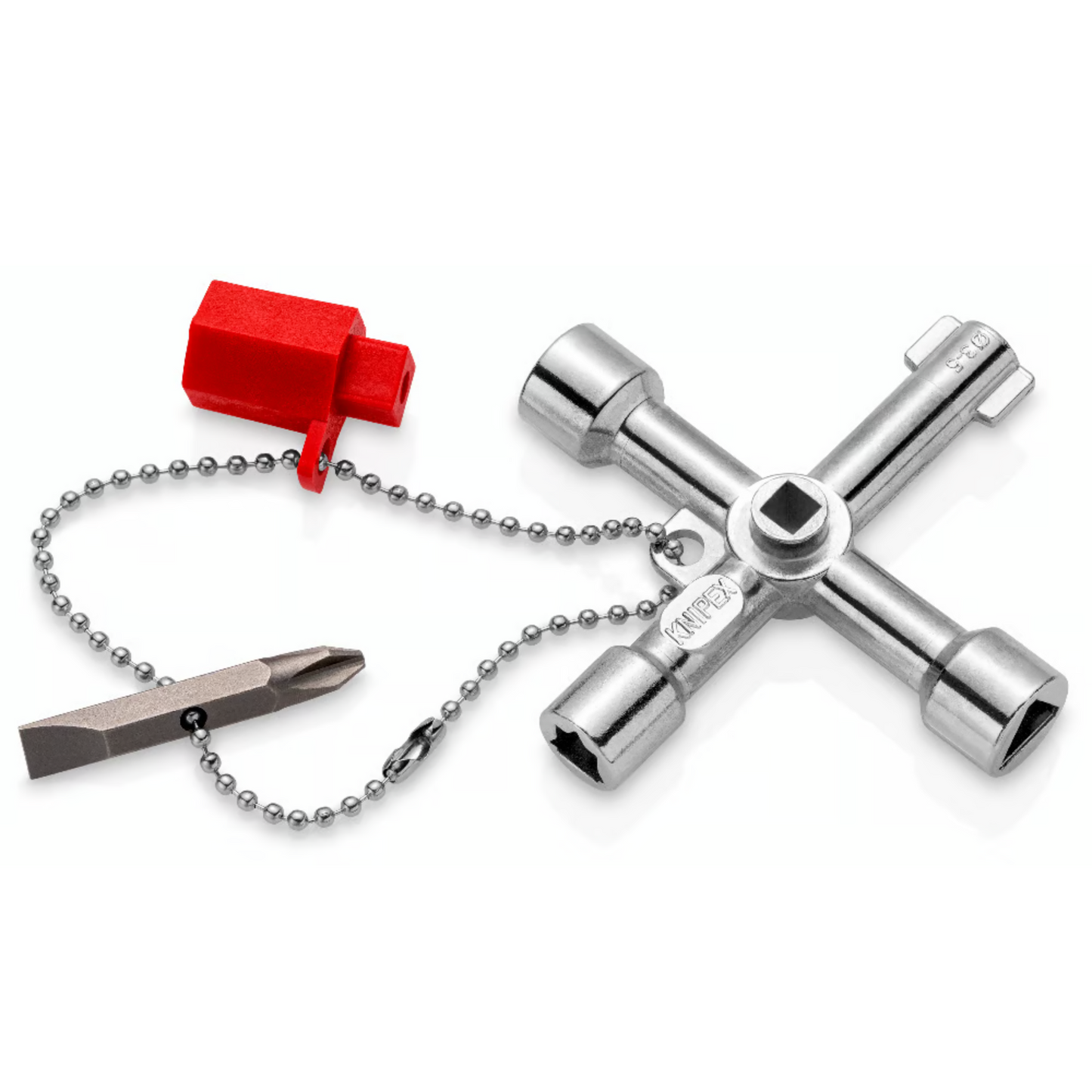 KNIPEX 00 11 03 Llave para gabinete de control 76 mm (2 3/4″)