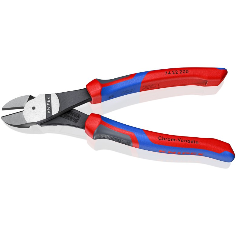 KNIPEX 74 22 200 Pinzas de corte diagonal 200 mm