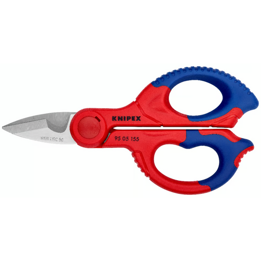 KNIPEX 95 05 155 SB Tijeras para electricistas 155 mm (6 1/4″)