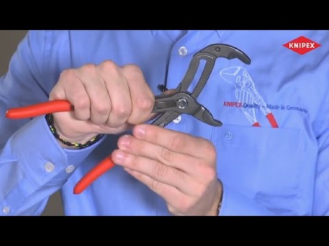 Knipex 86 03 250 Tenaza Llave 2 en 1 Alicate y Llave 19 Posiciones