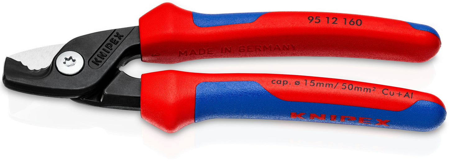 KNIPEX 95 12 160 SB Tijeras cortacables StepCut 160 mm
