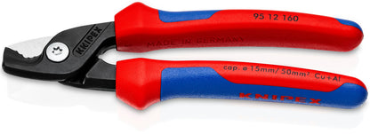 KNIPEX 95 12 160 SB Tijeras cortacables StepCut 160 mm