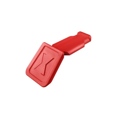 KNIPEX 00 63 06 TCR Kit de clips para sujeción de herramientas + clips clasificados por colores rojos (3 piezas de cada uno)