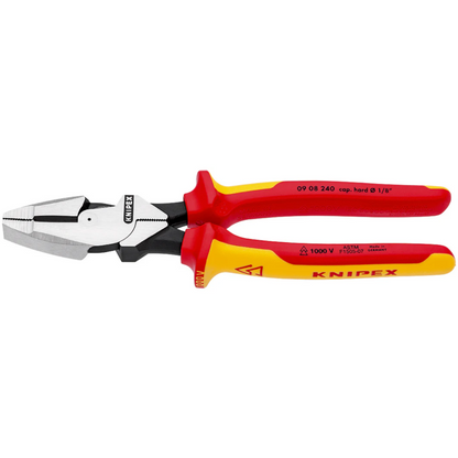 KNIPEX 09 08 240 US Pinza aislada universal de electricista mod. americano 240 mm (9 1/2")