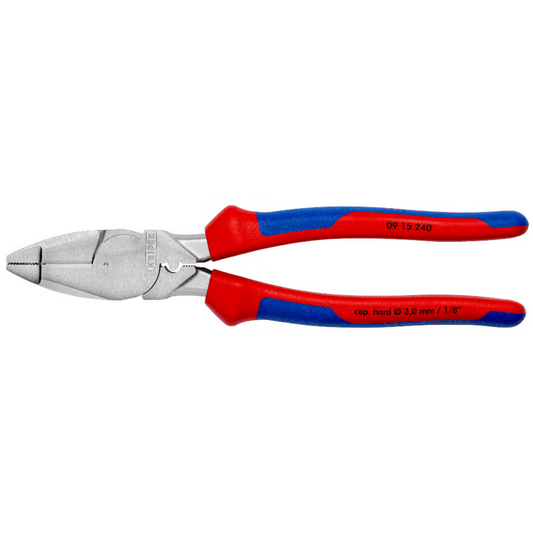 KNIPEX 09 15 240 Pinza universal de electricista mod. americano 240 mm (9 1/2")