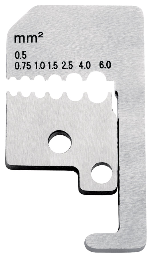 KNIPEX 12 29 180 1 par de cuchillas de recambio para 12 21 180