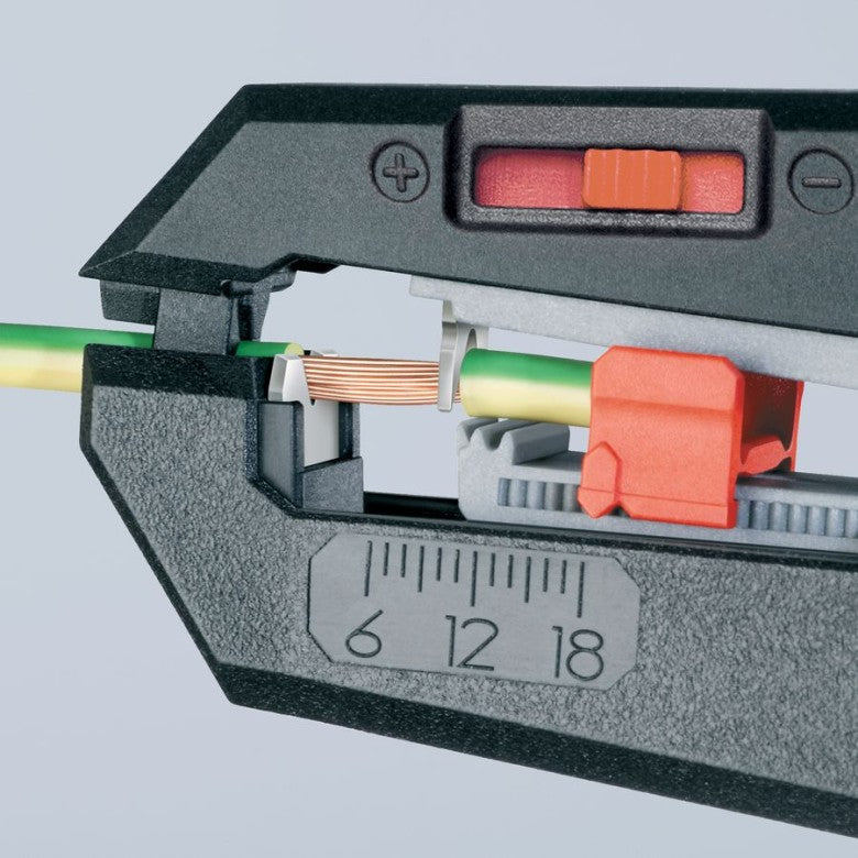 KNIPEX 12 64 180 Pinzas pelacables automáticas para cables planos 180 –  KNIPEX STORE MÉXICO
