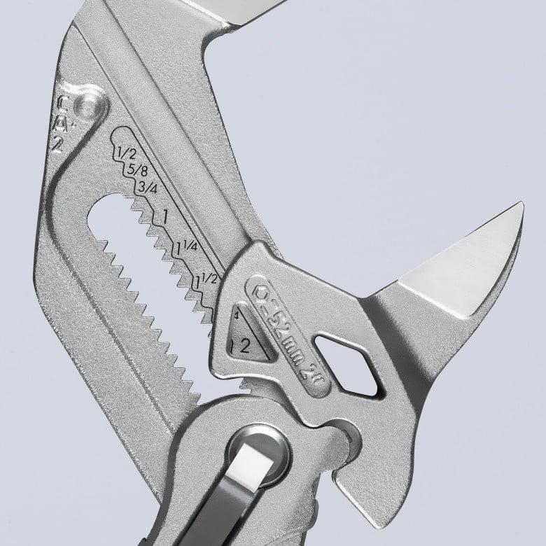 KNIPEX 00 19 55 S4 Juego de pinzas de extensión y llave en una sola herramienta en funda tipo rollo (5 piezas)