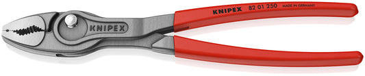 KNIPEX 82 01 250 SB TwinGrip® Pinza de presión frontal  250 mm