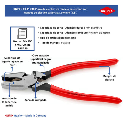 KNIPEX 09 11 240 SB