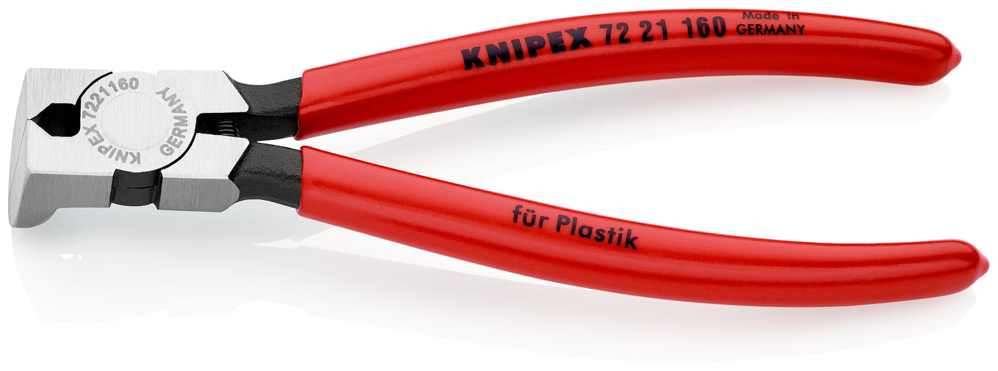 KNIPEX 72 21 160 Pinza de corte diagonal con mangos de plástico 160 mm