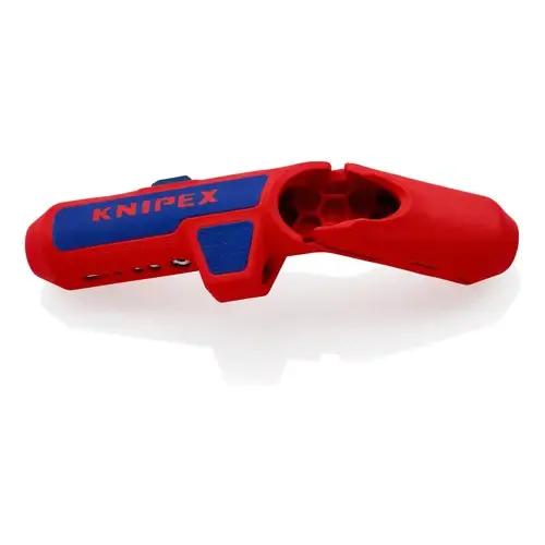 KNIPEX 16 95 01 SB Pelacables universal para diestros ErgoStrip de plástico reforzado con fibra de vidrio 135 mm (5'')