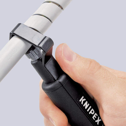 KNIPEX 16 30 135 SB Pelacables con corte en espiral de plástico resistente a los golpes 135 mm (5.5″)